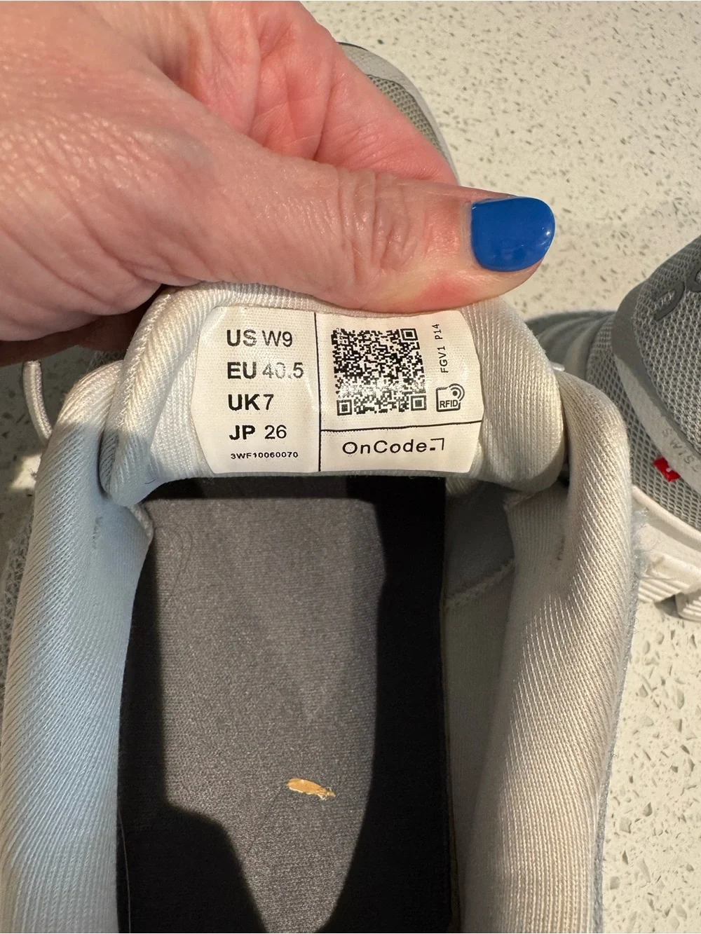 On Running Cloud Women’s  Running Shoes - Light Gray - Picture 6 of 6